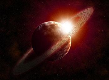Universe, Planet, Circle, Saturn HD wallpaper