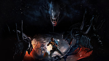 — Alien Siege: Hive Night, alien HD wallpaper