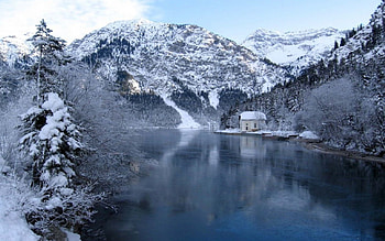 Another winter scene, winter, scene HD wallpaper