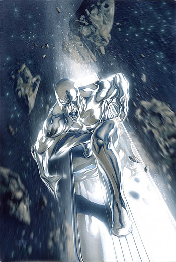 Silver Surfer , Background HD phone wallpaper