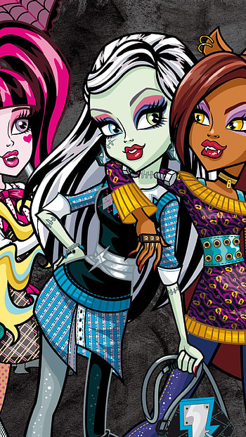 Monster High , 6 Plus, Eerie aesthetic, Enigmatic characters HD phone wallpaper
