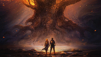 Tree Lord, tree, artist, artwork, digital-art, artstation HD wallpaper