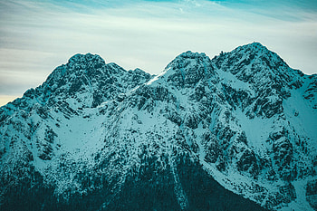 Nature, Mountains, Snow, Vertex, Tops, Slopes HD wallpaper