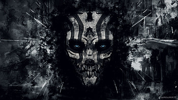 Full Skull , Backgrounds . HD wallpaper