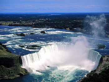 People, Nature, Water, Fog, Flow, Height, Stream, Niagara Falls HD wallpaper