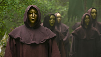 The Traitors — Quad : Cloaked Gold Masks, TV Show HD wallpaper