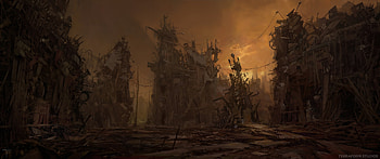 Silent Hill: Ascension - Eerie Townscape, video game, Silent Hill: Ascension HD wallpaper
