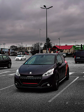 208 GTI, Frenchcar, Sky, Sportcar, 208gti, Car, Peugeotsport, Peugeot HD phone wallpaper