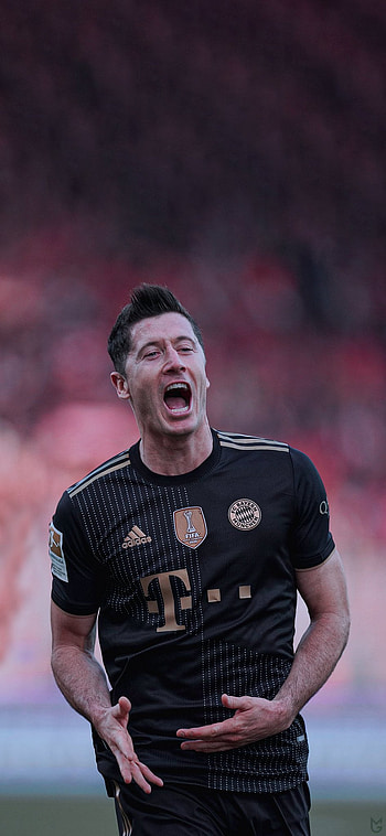 Lewandowski, Bayern Munich HD phone wallpaper