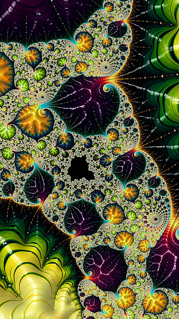 Fractal Art Trippy Psychedelic Background for Smart, Abstract, fractal HD phone wallpaper