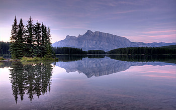 Nature, Water, Mountains, Lake, Reflection, Ate, Mirror HD wallpaper