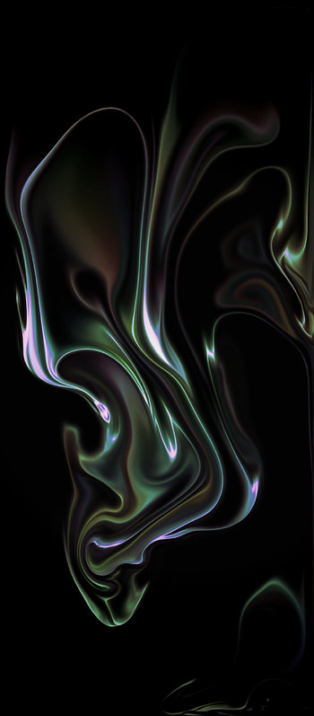 In the dark, liquid, smoke, abstract HD phone wallpaper