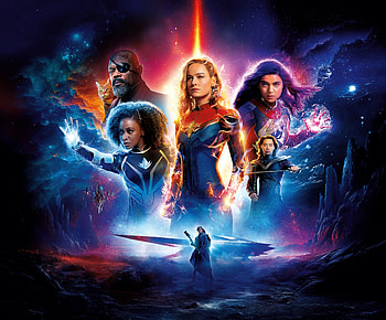 The Marvels Official Movie, movie, The Marvels HD wallpaper