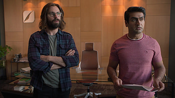 Kumail Nanjiani, Original Penguin T-shirt, Dinesh Chugtai, Silicon Valley HD wallpaper