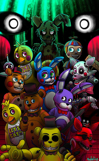 Fnaf Art HD phone wallpaper