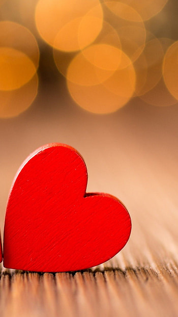 Hearts love, red, loves, hearts HD phone wallpaper