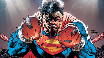 Superman: Up in the Sky HD wallpaper