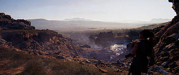Senua's Saga Hellblade II - Landscape 2, Senua's Saga: Hellblade II, Senua (Hellblade), video game HD wallpaper
