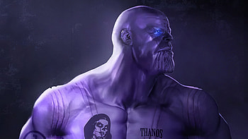 Thanos Movie Artwork, thanos, superheroes, artist, artwork, digital-art, artstation HD wallpaper