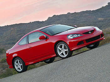Auto, Nature, Mountains, Acura, Cars, Asphalt, Side View, Style, Rsx, 2006 HD wallpaper