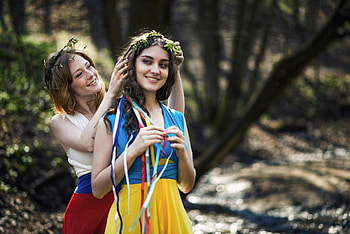 russia girls sister ukraine the world calm of the country friends hands HD wallpaper