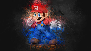 Mario Artwork , mario, artwork, digital-art HD wallpaper