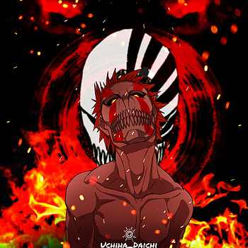 Kurosaki Ichigo, bankai, bleach, hollow mode HD phone wallpaper