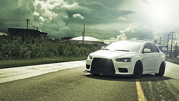 Mitsubishi Lancer Evo X , High-resolution, quality, Sports car HD wallpaper