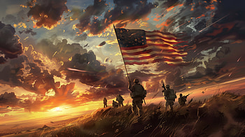 Memorial Day Tribute, holiday, memorial day, american flag HD wallpaper