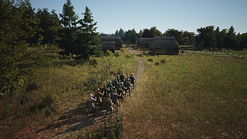 Manor Lords Village Path -, video game, Manor Lords HD wallpaper