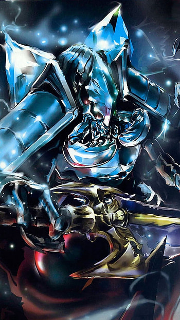 Cocytus Vs Lizardman, Anime, Overlord HD phone wallpaper