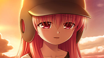 Angel Beats, anime-girl, anime, sad HD wallpaper