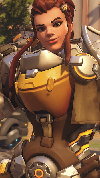 Brigitte, Overwatch HD phone wallpaper