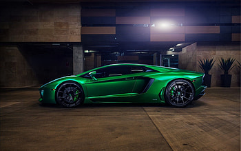 Cars, Side View, Lamborghini Aventador HD wallpaper