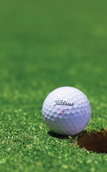 Golf, Ball, Hole, Meadow HD phone wallpaper