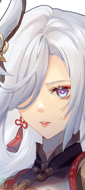 Shenhe (Genshin Impact), video game, Genshin Impact HD phone wallpaper