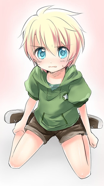 Anime Cute Boy, Alone, Sad Boy HD phone wallpaper