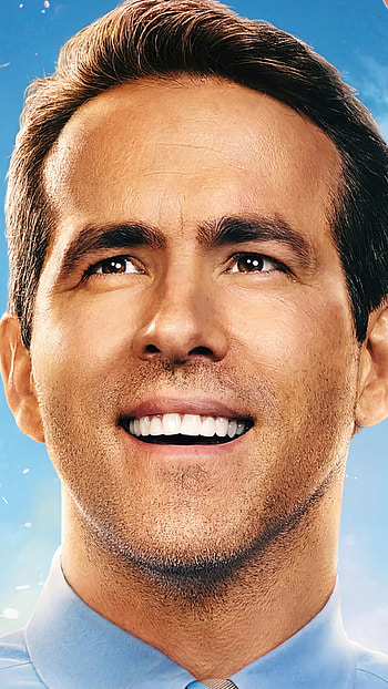 Ryan Reynolds, Attention-grabbing poster, Captivating ry, Intriguing design HD phone wallpaper