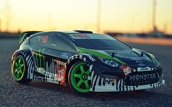 RC Drift Car, Ford Fiesta HD wallpaper