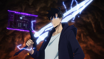 Sung Jin-Woo — Solo Leveling : Lightning Blade Unleashed, Anime, Solo Leveling, Sung Jin-Woo HD wallpaper