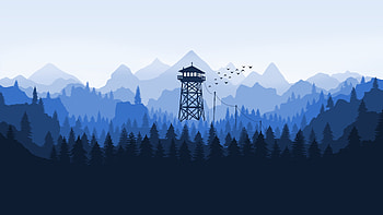 Firewatch, Tower , backgrounds HD wallpaper