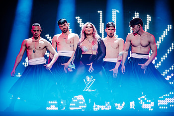 Ronela Hajati, Albania, Details, Rehearsal HD wallpaper