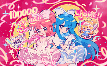 Muse Dash : Marija & Buro Celebration Spotlight, Marija (Muse Dash), Buro (Muse Dash), video game, Muse Dash HD wallpaper