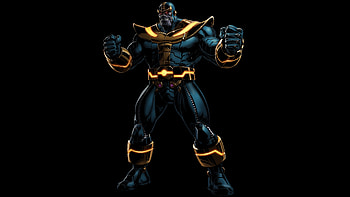 Thanos, thanos, comic, artist, digital-art HD wallpaper