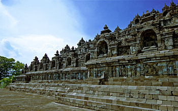 Borobudur , Background HD wallpaper