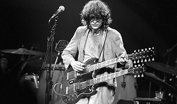 Jimmy Page, Gibson EDs 1275 guitar HD wallpaper