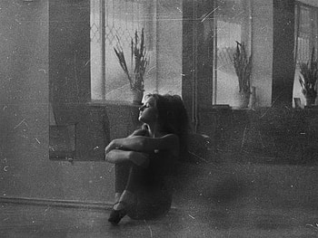 Lost in You, miss, lost, black and white, alone, woman HD wallpaper