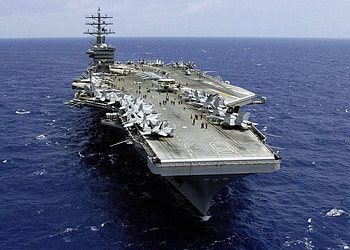 USS Dwight D. Eisenhower (CVN-69), carrier, ship, aircraftcarrier, war HD wallpaper