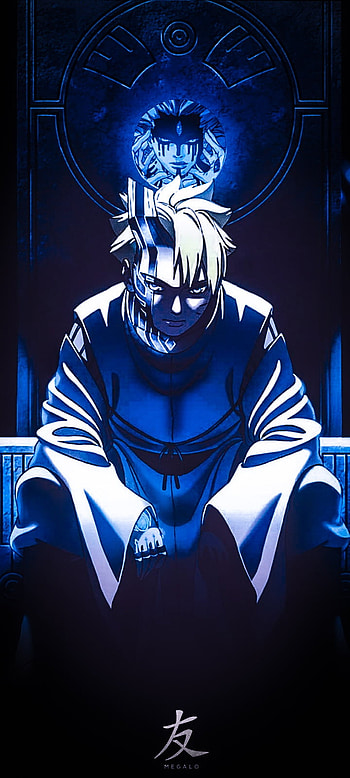 Boruto, art, blue HD phone wallpaper