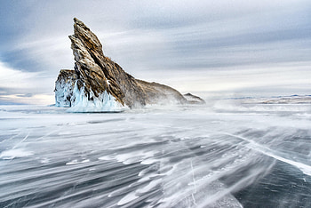 Nature, Ice, Snow, Rock, Stone, Snow Covered, Snowbound HD wallpaper